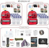 Customer photo of Family Emergency Kit - 4-Person 72-Hour Survival Backpack