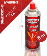 Customer photo of GasOne Butane Fuel Canisters - 4 Pack