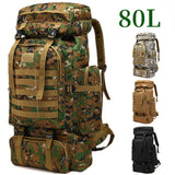 Customer photo of Men'S 80L Large Hiking Mountaineering Backpack Climbing Hiking