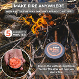 Customer photo of Tactiko Waterproof Camping Fire Starter - 50 Uses