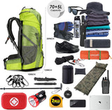 Customer photo of 75L Hiking Backpack with Rain Cover Waterproof Camping Backpack