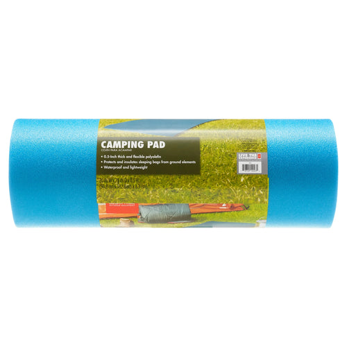 Closed Cell Foam Blue Camp Sleeping Pad | PrepWiseGear