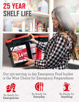 Customer photo of Emergency Food Supply - 14-Day, 150 Servings