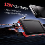 Customer photo of 2-Pack 20,000mAh Solar Power Bank with Dual USB & Compass
