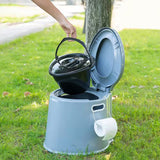 Customer photo of Portable Waterless Camping Toilet