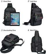 Customer photo of Crossbody Chest Sling Bag - Travel