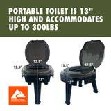 Customer photo of Folding Portable Toilet