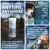 Customer photo of Water Purification Tablets - 100 Pack
