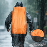 Customer photo of 75L Hiking Backpack with Rain Cover Waterproof Camping Backpack
