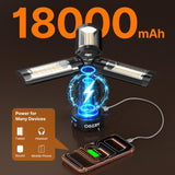 Customer photo of Rechargeable Camping Light with Tripod & Remote