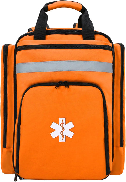 First Aid Backpack Empty,First Aid Medical Backpack,Ems EMT First Aid Bag Empty,Emergency Bag,Trauma Bag for Camping,Hiking,Outdoor Travel | PrepWiseGear