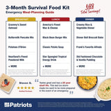 Customer photo of : 3-Month Survival Food Kit