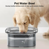 Customer photo of No-Spill Dog Water Bowl - 70oz Slow Feeder