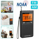 Customer photo of Mini AM/FM/NOAA Weather Radio with Clock