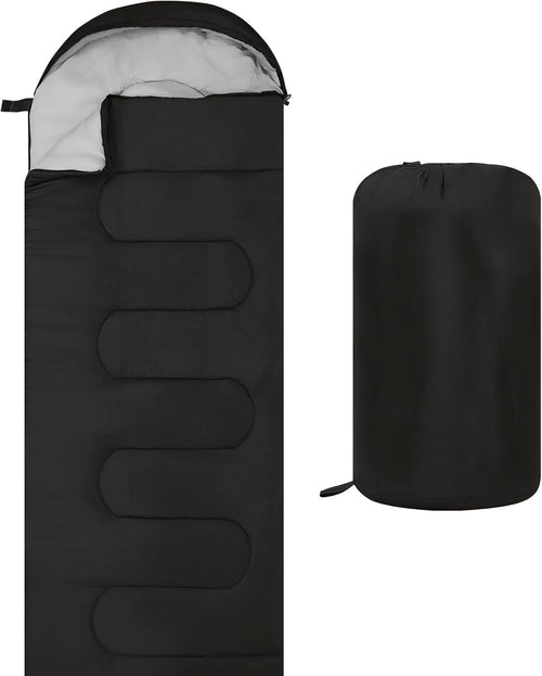 Sleeping Bags, Lightweight Camping Sleeping Bag for Adults, Kids, Hiking, Outdoor, Travel, Cold Weather & Warm | PrepWiseGear