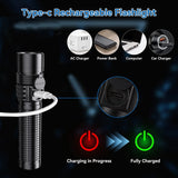 Customer photo of 10,000-Lumen Rechargeable Flashlight - Zoomable