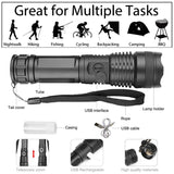 Customer photo of 90,000LM Rechargeable LED Tactical Flashlight