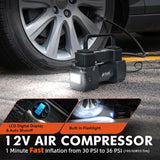 Customer photo of Car Emergency Kit - Air Compressor, Jumper & First Aid
