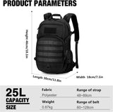 Customer photo of Small Tactical MOLLE Backpack - 15L/25L