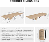Customer photo of Adjustable Folding Camping Cot - Ultralight