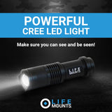 Customer photo of Wearable LED Tactical Shoulder Light - 100 Lumen