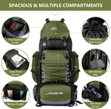 Customer photo of 90L Hiking Backpack