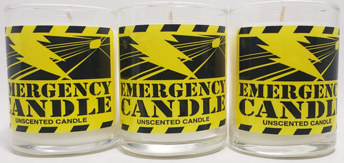 EAP 3-Wick Emergency Candle, 12 Hour Burn Time, 3 Count