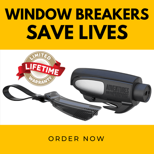 2-in-1 Car Safety Hammer & Seatbelt Cutter