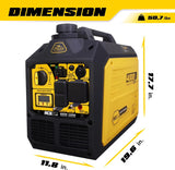 Customer photo of 4,000W Portable Inverter Generator - RV-Ready