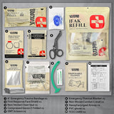 Customer photo of 11-Piece IFAK Trauma Kit with Chest Seal & Emergency Bandages