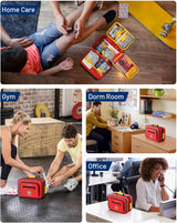Customer photo of 500-Piece First Aid Kit - Home, Car & Travel