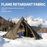 Customer photo of Ranch Fire Teepee Hot Tent - 4-6 Person, Stove Jack