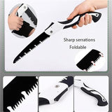 Customer photo of Folding Saw, 9.8 Inch Carbon Steel Blade, Manual Pruning Saw
