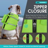 Customer photo of Dog Life Vest - XS, Reflective with Handle