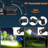 Customer photo of Rechargeable 30W LED Headlamp - Super Bright