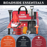 Customer photo of Roadside Emergency Kit - Jumper, Shovel & Tow Strap