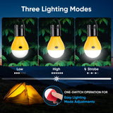 Customer photo of Hanging LED Tent Lantern Bulbs - 4 Pack