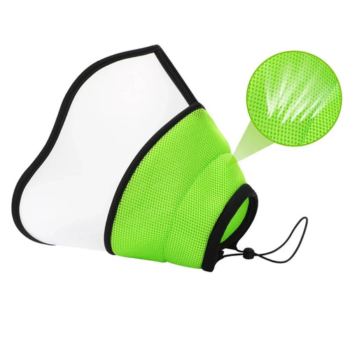 Waterproof Dog Protective Collar - Anti-Bite & Anti-Lick Recovery Cone for Dogs