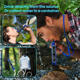 Customer photo of Filters-Clean Survival Water Filter Straw - 0.1 Micron Portable