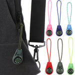 2Pcs EDC Mini Compas with Zipper Tail Rope Paracord Bracelet Gear Survival Keychain Camping Hiking Pocket Compasses Outdoor Tool | PrepWiseGear
