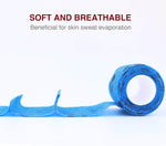 Self Adhesive Vet Wrap for Pets - Cohesive Bandage for Dog Cat Horse Wound Care, No Stick to Fur First Aid Bandage Stop Bleeding Prevent Licking, Flexible Paw Leg Tail Protector