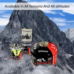 Isobutane Fuel Canister Backpacking Stove Fuell Camping Isobutane Propane Fuel Canister 4 Oz(6 Pack)