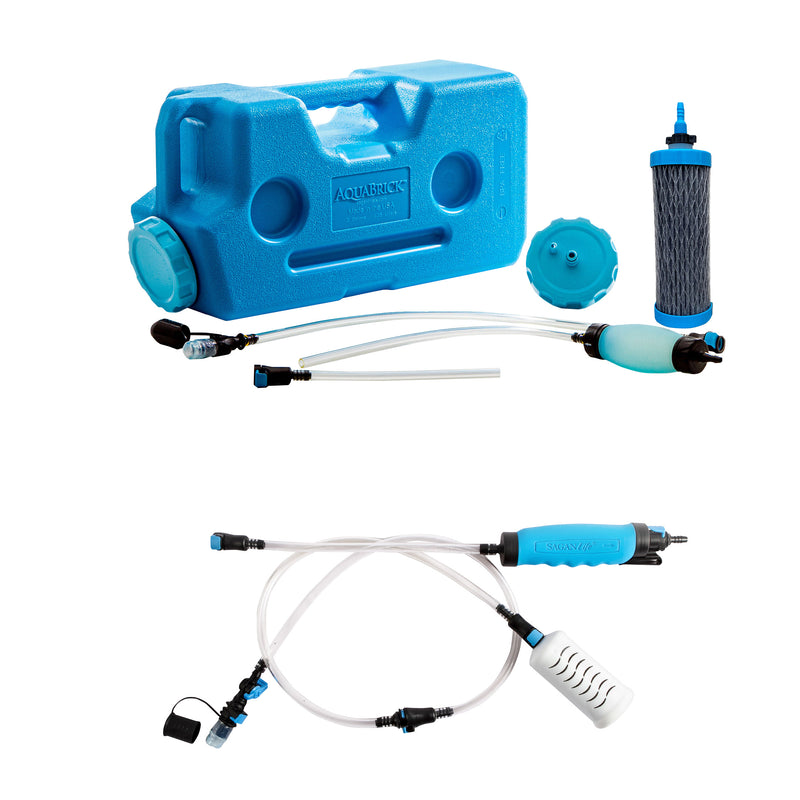 Ready Project Portable Deluxe Emergency Water Purification Kit | PrepWiseGear