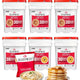 3-Month Emergency Food Supply - 894 Servings, 6 Buckets