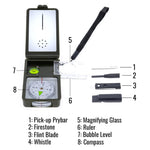 ASR Outdoor 10In1 Compact Camping Hiking Survival Kit Prepper Supplies Portable | PrepWiseGear