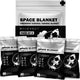 Mylar Emergency Thermal Blankets - 4 Pack