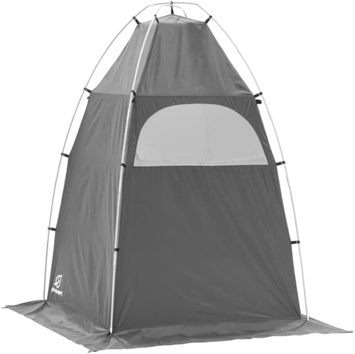 Privy Bivy Privacy Tent - Windproof, Portable Shelter for Camping Toilets & Changing Room - 6′ 8″ of Interior Height - Easy Setup - Pop-Up Pod with Window for Camping, Beach & Tailgates | PrepWiseGear