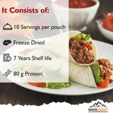 Customer photo of Freeze-Dried Ground Beef - 10 Servings
