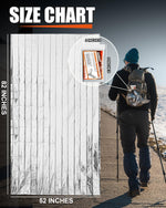5-Pack Emergency Thermal Blankets, Heavy Duty Mylar Space Blanket with Ultimate Body Heat Retention for Camping Survival Kit, Car Emergency and Hiking, Waterproof & Windproof | PrepWiseGear