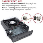 7,650 BTU Butane Gas Portable Stove